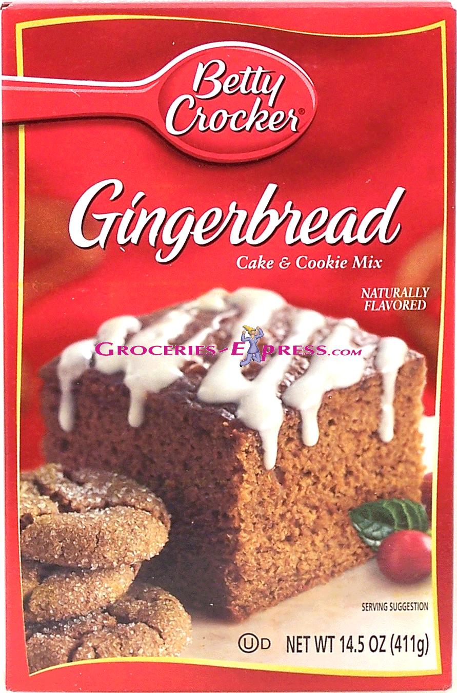 Betty Crocker  gingerbread cake & cookie mix, add egg Full-Size Picture